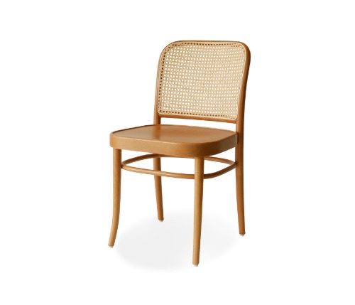 Chair 811 - Natural/Veneered/Cane