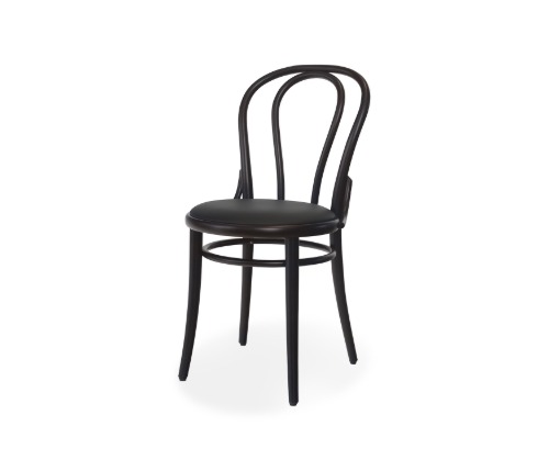 Chair 18 - Dark Wenge/Grain Negro 90