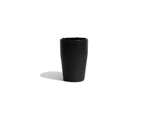 Tall Cup - Black On Black