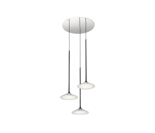 ORSA CLUSTER 3 Pendent lamp - Clear